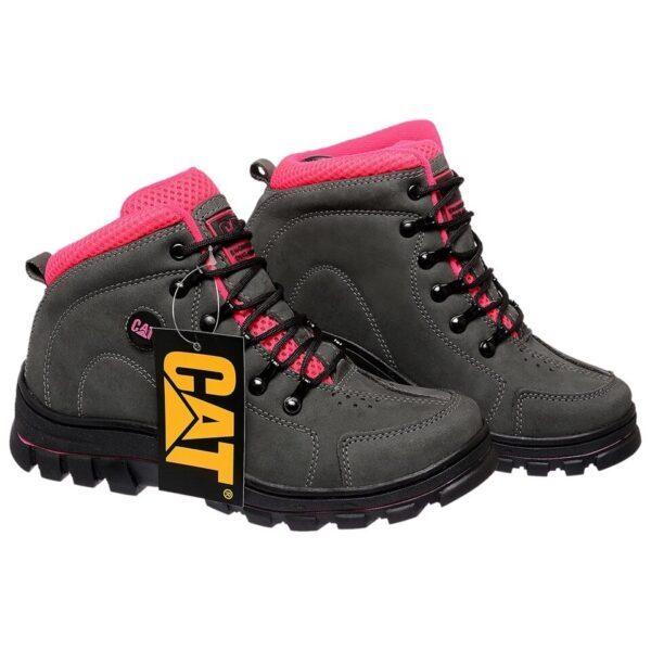 Bota Feminina Adventure Caterpillar (36, Preto)