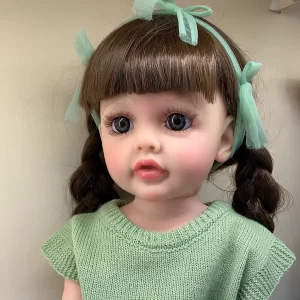 Bebê Reborn Silicone de Vinil com 60 cm